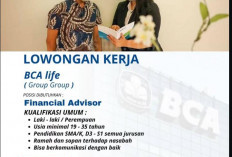Lowongan Kerja BCA Life Group, Pria/Perempuan Bisa Daftar, Kirim Berkas Lamaran di Sini