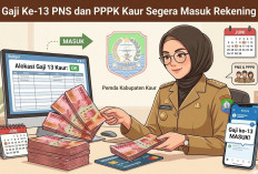 Gaji Ke-13 PNS dan PPPK Kaur Segera Masuk Rekening, Bagaimana Nasib PPPK Paruh Waktu?