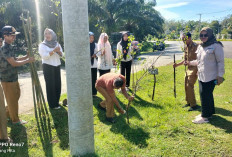 Percantik Jalan, 310 Batang Bunga Bugenvil Ditanam