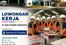 Lowongan Kerja di PT Sun Power Ceramiscs, Khusus Laki-laki Posisi Operator QC Produksi