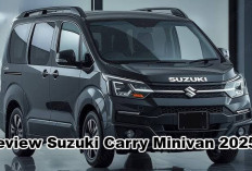 Miliki Desain Mewah dan Fitur Canggih, Simak Review Suzuki Carry Minivan 2025