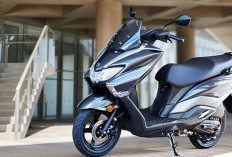 Suzuki Burgman Street 125EX Bagasi Bawah Jok 21,5L, Desain Compact Mewah