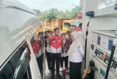 Meski Kuota Ditambah, Antrean Bio Solar di SPBU Bengkulu Masih Mengular