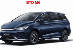 Tak Sampai Rp 200 Ribu, Segini Besaran   Pajak Mobil Listrik Canggih BYD M6!