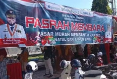 Sambut Nataru, TPID Provinsi Bengkulu Gelar Pasar Murah, BAZNAS Sediakan Voucher Segini!
