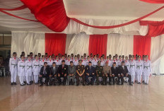 40 Papi Terbaik Bengkulu Selatan Dikukuhkan   Jadi Paskibraka, Siap Kibarkan Merah Putih
