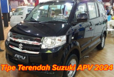 Tipe Terendah Suzuki APV 2024 , Bukan Mobil Rendahan, Ini Spesifikasinya