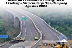 Jalan Tol Pekanbaru – Padang, Seksi 1 Padang – Sicincin Targetkan Rampung Agustus 2024 Ini