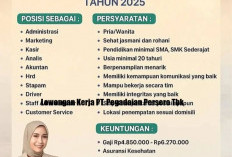 Lowongan Kerja PT Pegadaian Persero Tbk, Pria/Wanita Bisa Daftar, Ini Persyaratannya!
