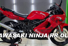 Ninja RR Old Masuk Motor Klasik, yang Harga Seken Makin Tinggi 