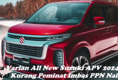 Imbas Kenaikan PPN, 3 Varian Suzuki APV Bakal Berkurang Peminat?