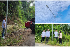 8 Lampu Jalan Resmi Menyala, Kondisi Duayu Pasar Manna Kini Lebih Terang 