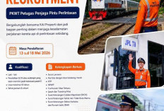 Segera Lamar KAI Properti Buka Loker Posisi PKWT Petugas Penjaga Pintu Perlintasan