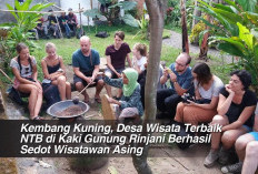 Kembang Kuning, Desa Wisata Terbaik NTB di Kaki Gunung Rinjani Berhasil Sedot Wisatawan Asing