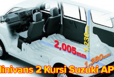 Minivans 2 Kursi Suzuki APV Blind Van 2024, Harga Merakyat, Spesifikasi Modern dan Kekinian