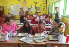 Polres Kaur Dukung Program MBG, Kapolres Kaur Launching SPPG Kemala Bhayangkari 