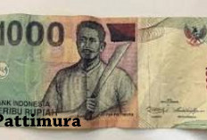 Kisah di Balik Gambar Pattimura Berparang di Uang Kertas Rp 1000, Yuk Kepoin di Sini!