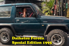 Daihatsu Feroza Spesial Edition 1995, SUV Canggih Pada Masanya, Banyak Digemari