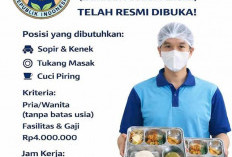 Lowongan Kerja Layanan Makan Bergizi Resmi Dibuka Gaji Rp 4 Juta, Langsung Lamar di Sini