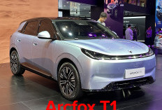 Arcfox T1 Baru 2026 Populer,  Lampu LED Unik dan Interior   Layar Sentuhnya 15,6 inci 