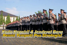 Kado Istimewa dari Kapolri, 4 Jenderal Bintang Satu Dipercaya Duduki Jabatan di Lemdiklat Polri