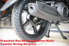 Ban Belakang Motor Matic Yamaha Anda Sering Bergetar? Ternyata Ini Penyebabnya
