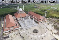 Tempat Favorit Musafir! Masjid Agung Jateng Memiliki Koleksi Al-Qur’an Raksasa 