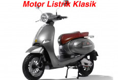 Motor Listrik Uwinfly Desian Klasik, Lebih Murah dari Honda Beat
