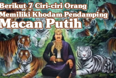 Berikut 7 Ciri-ciri Orang Memiliki Khodam Pendamping Macan Putih