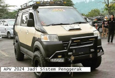 MENARIK! Modifikasi 4 WD All New Suzuki APV 2024, Cocok untuk Perkebunan