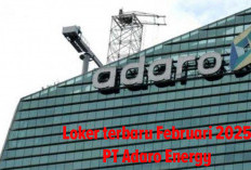 Loker Terbaru Februari 2025, PT Adaro Energy Jenjang Karier Terjamin