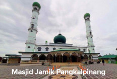 Masjid Jamik Pangkalpinang, Kubahnya dari Etnis Tionghoa Tempat Persinggahan Musafir