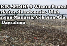 BIKIN SEDIH! 5 Wisata Pantai Terkotor di Indonesia, Ulah Tangan Manusia, Cek Apa Ada di Daerahmu