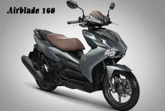 All New Honda Airblade 160, Motor Sporty Geser Vario, Keunggulannya Bikin Ngiler