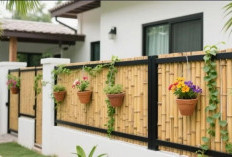 Sambut Hari Lebaran! Ganti Pagar Rumah Subsidimu dengan Model Pagar dari Bambu Ini