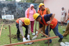 Dukung Dunia Pendidikan, Kapolres Bengkulu Selatan Resmikan Pembangunan TK Kemala Bhayangkari 28.1