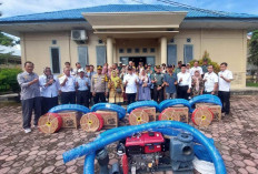 MANTAP! Antisipasi Kekeringan Lahan, Bupati Bengkulu Selatan Bagikan 84 Unit Mesin Air