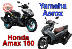 Persaingan Pasar Otomotif Kian Panas, Mana Lebih Unggul Honda Amax 160 Vs Yamaha Aerox