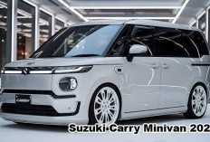 Suzuki Carry Minivan 2025 Yang Mirip Alphard, Mobil Sempurna untuk Keluarga hingga Bisnis