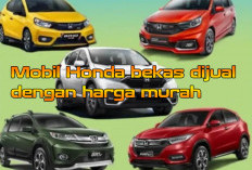 Buruan Cek! Mobil Honda Bekas Harga Jualnya Murah, Desain Stylish 