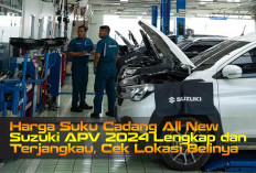 Harga Suku Cadang All New Suzuki APV 2024 Lengkap dan Terjangkau, Cek Lokasi Belinya