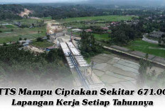 JTTS Mampu Ciptakan Sekitar 671.000 Lapangan Kerja Setiap Tahunnya