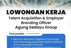 Lowongan Kerja Agung Sedayu Realestat Indonesia Buka Banyak Posisi untuk Penempatan di Jakut