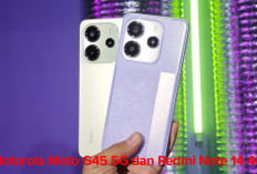 Motorola Moto G45 5G dan Redmi Note 14 4G: Spesifikasi Memukau, Ini Perbandingannya! 