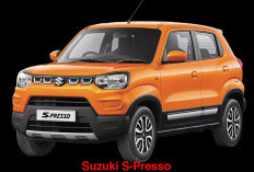 Suzuki S-Presso Model Gagah dan Tinggi Ala Crossover, Dilirik dan Harga Kompetititf