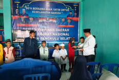 Bukan Pesta, PAN Bengkulu Selatan Tutup Tahun 2025 Bersama Anak Yatim
