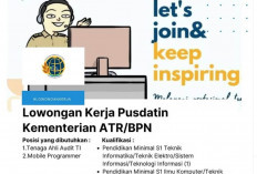 Loker Kementerian ATR/BPN Posisi Tenaga Outsourcing Lulusan D3, S1 Boleh Mendaftar