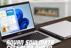 Laptop Keren untuk Pelajar Kekinian : Advan Soulmate Celeron N4020
