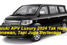 Suzuki APV Luxury 2024 Tak Hanya Menawan, Tapi Juga Bertenaga  