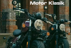 Hanway Motor Gede Konsep Motor Klasik, Bermesin 500cc Bagus Dimiliki 